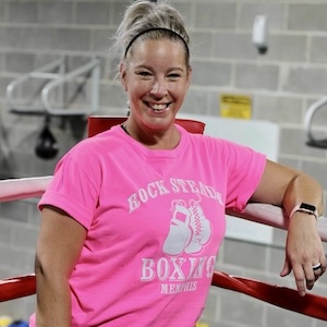Mosi is our General Manager as well as a certified Rock Steady coach.